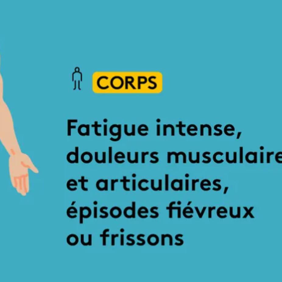 Les effets du "Covid long" sur le corps (JESSICA KOMGUEN / FRANCEINFO)