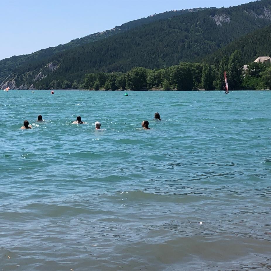 bains lac de Savines