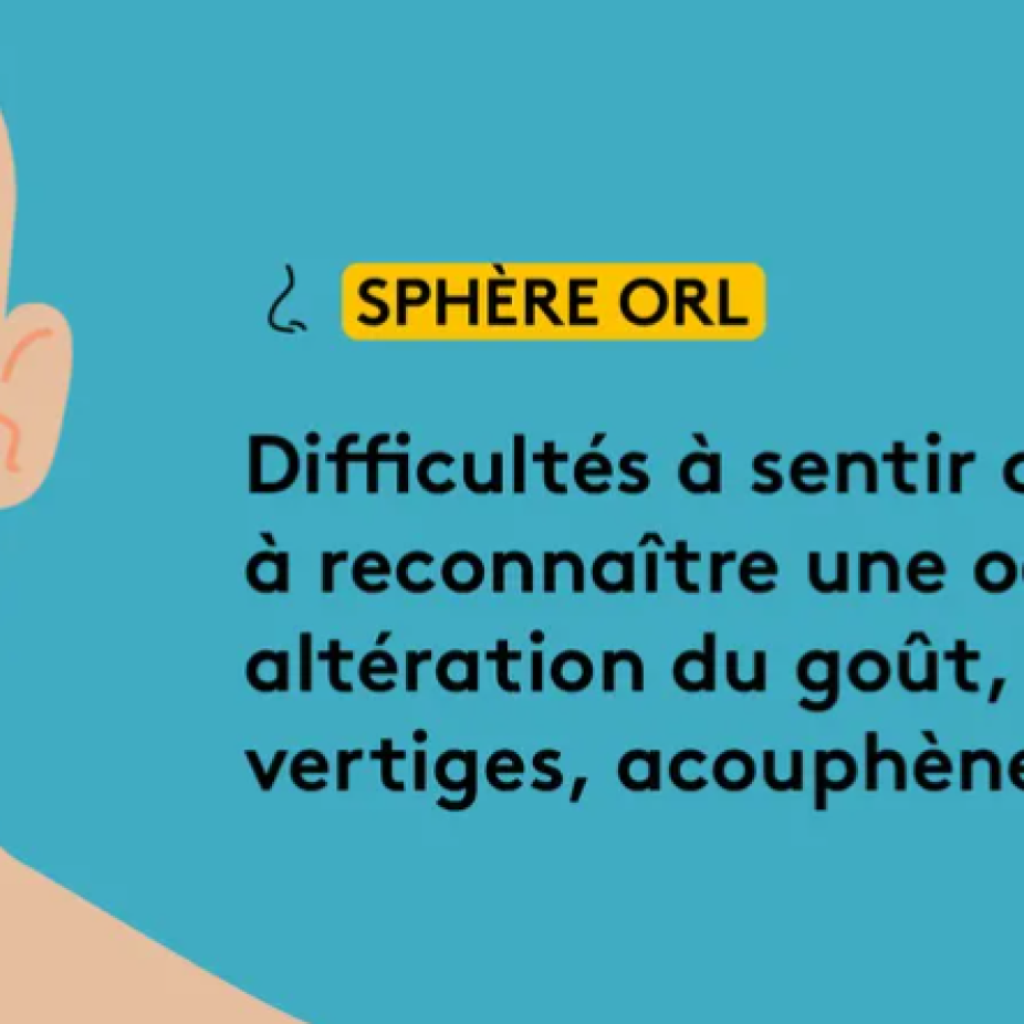 Les effets du "Covid long" sur la sphère ORL (JESSICA KOMGUEN / FRANCEINFO)