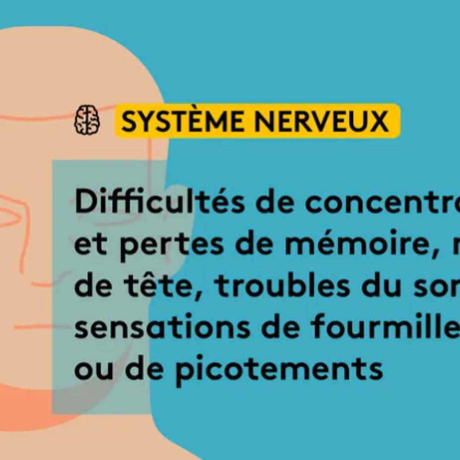 Les effets du "Covid long" sur le système nerveux (JESSICA KOMGUEN / FRANCEINFO)