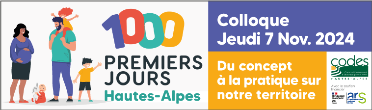 colloque 1000 ers jours hautes alpes