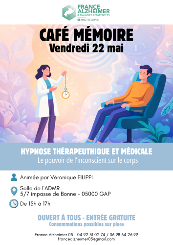 CAFE MEMOIRE FRANCE ALZHEIMER HYPNOSE