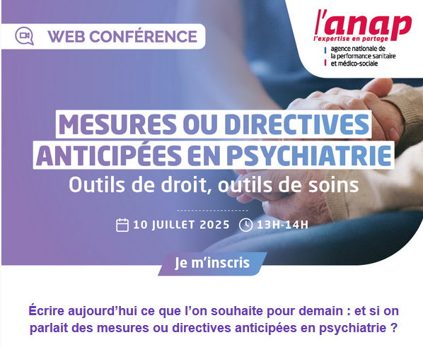 mesures ou directives anticipées en psychiatrie