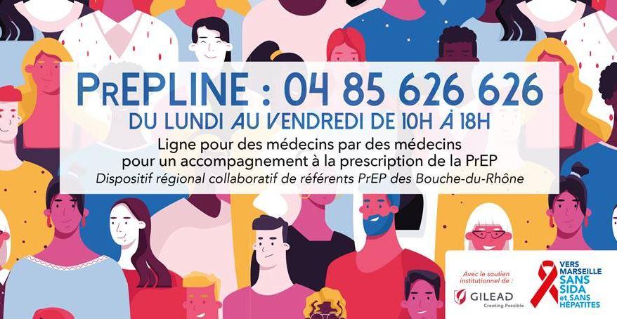 Lancement de la PrEPLINE en région PACA et Corse