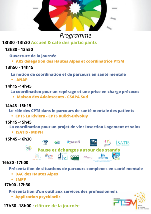 Programme 1ère journée PTSM