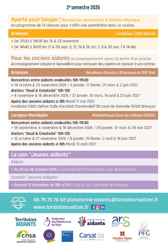 SEMESTRE DES AIDANTS