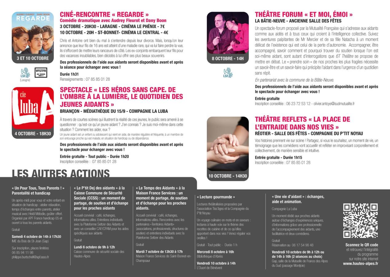 programme semaine des aidants 2025