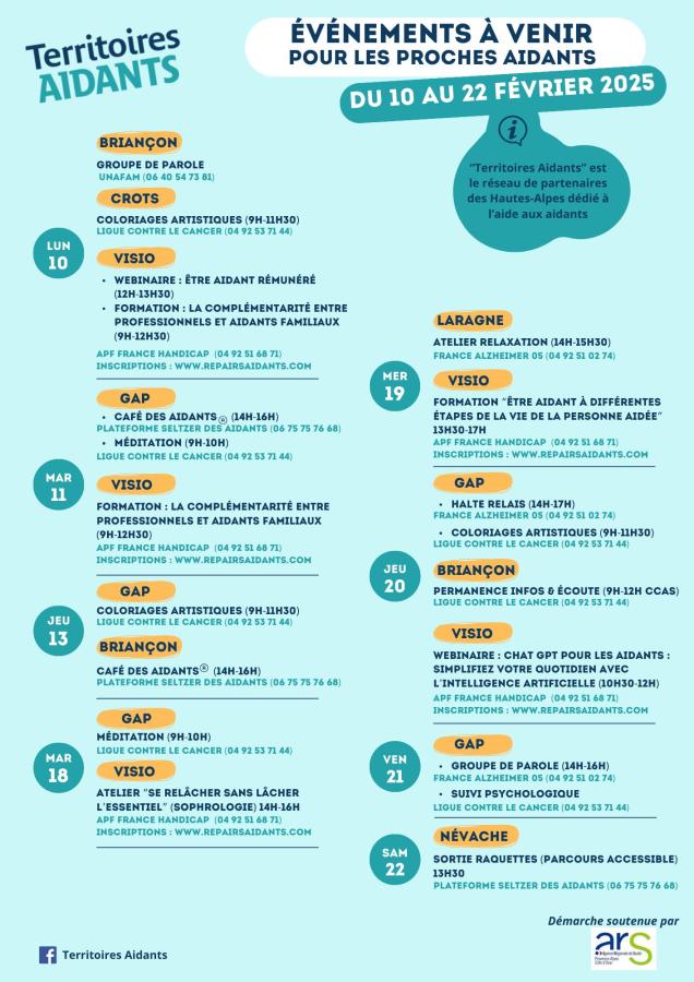 Actions du 10 au 22 février 2025