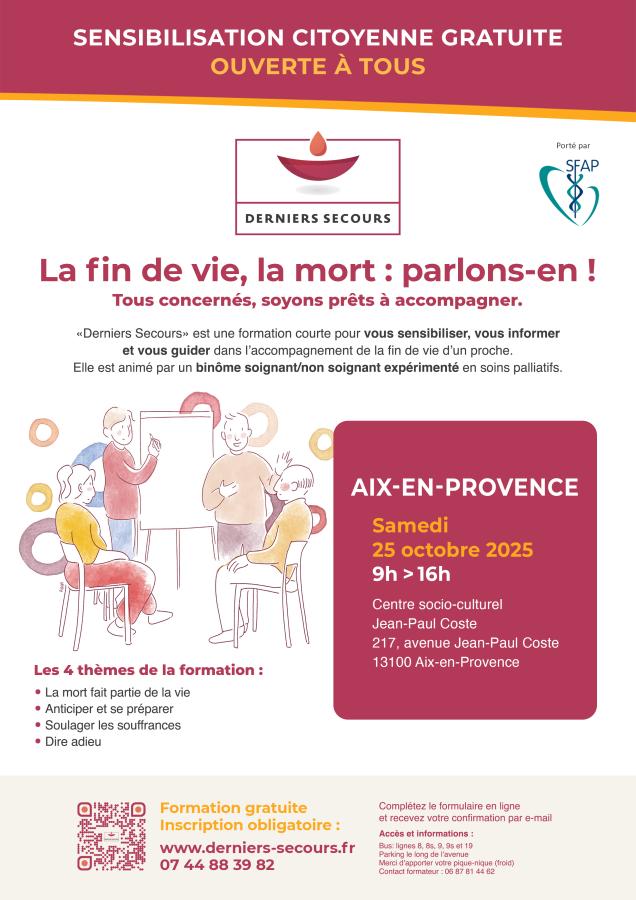 la fin de vie parlons-en Aix