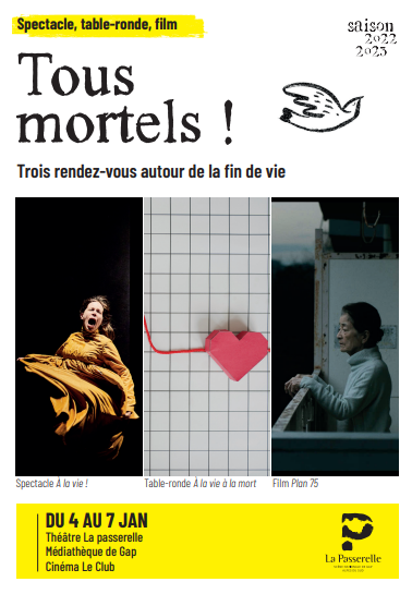 affiche évènement &quot;Tous mortels!&quot;