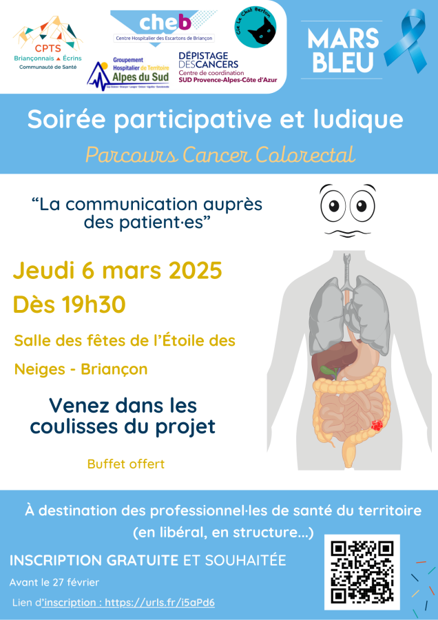 soirée mars bleu 2025 Briançon