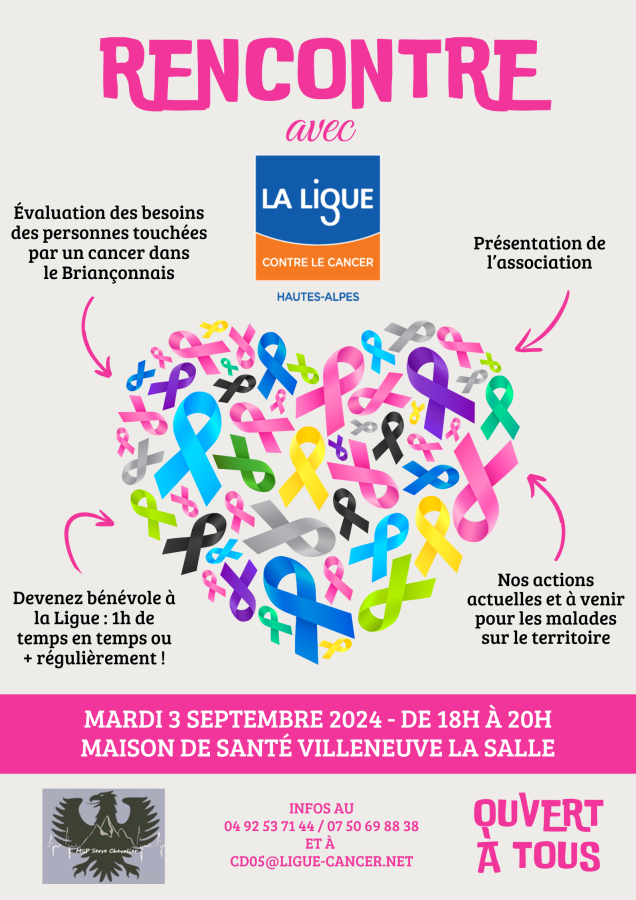 rencontrer la ligue contre le cancer 05 sur le briançonnais