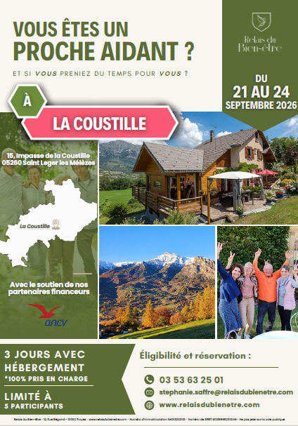 séjour bien être aidants