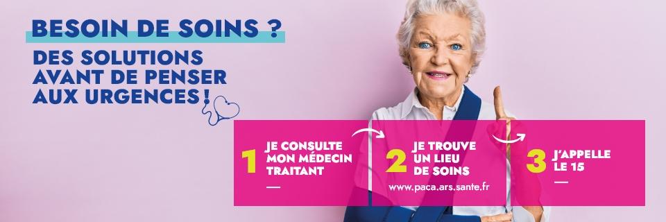 besoins de soins en cas d'absence du médecin traitant