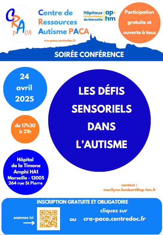 soirée défis sensoriels dans l'autisme
