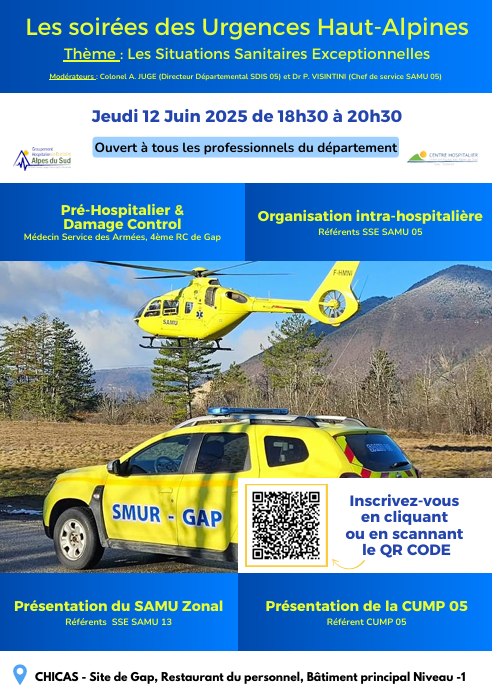 soirée urgences haut-alpines