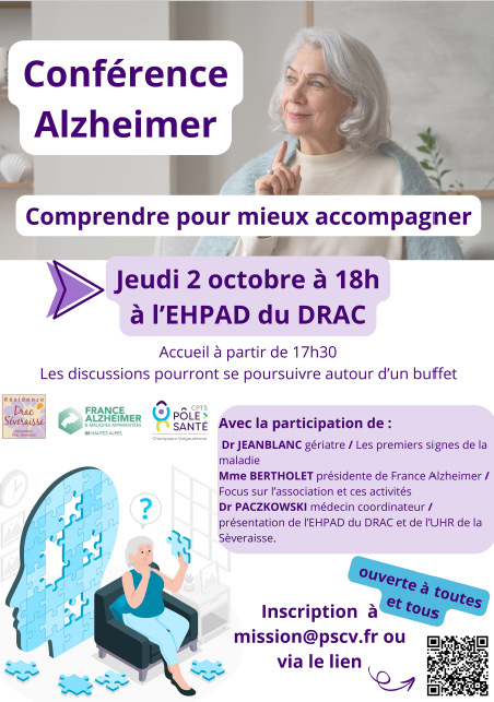 Conférence Alzheimer octobre 2025