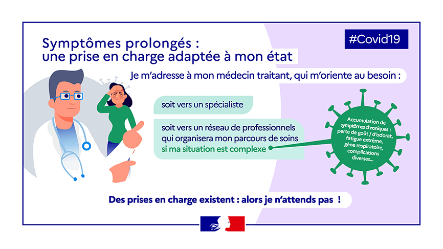 Infographie Ministère : Prise en charge