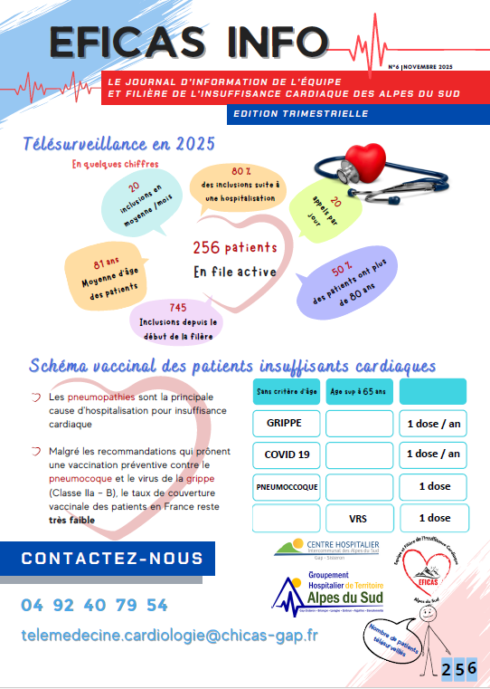 eficas info décembre 2025