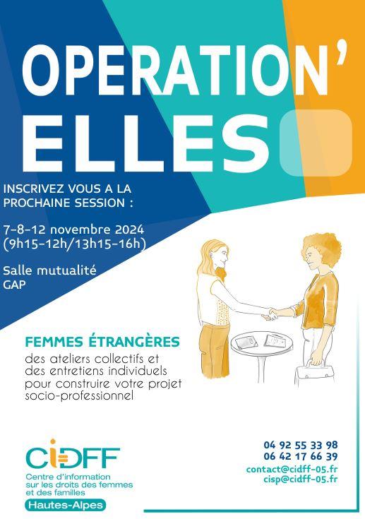 affiche opération'elles