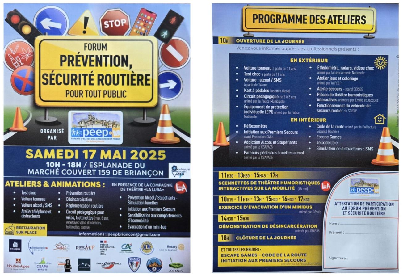 programme prévention routière