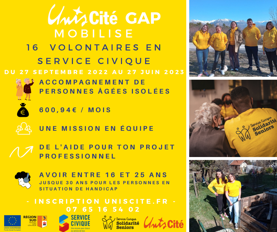 flyer Unis-Cité Gap