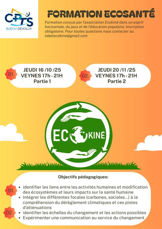 Formation EcoSanté CPTS BD