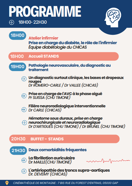 programme neuro vasculaire pratique