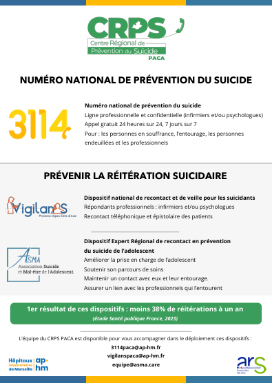 crps prévention crise suicidaire