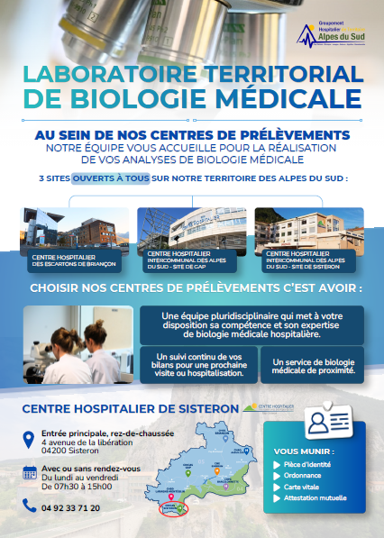 examens médicales Sisteron