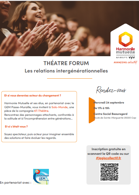 théâtre forum les relations inergénérationnelles