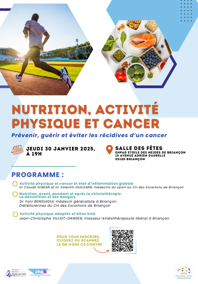 nutrition activité physique et cancer 2025