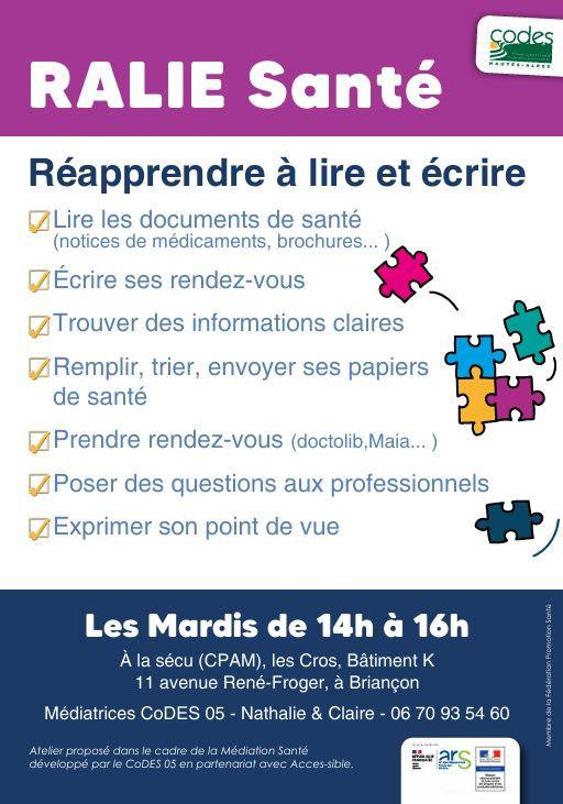 PROGRAMME ATELIER RAVIE CODES 05