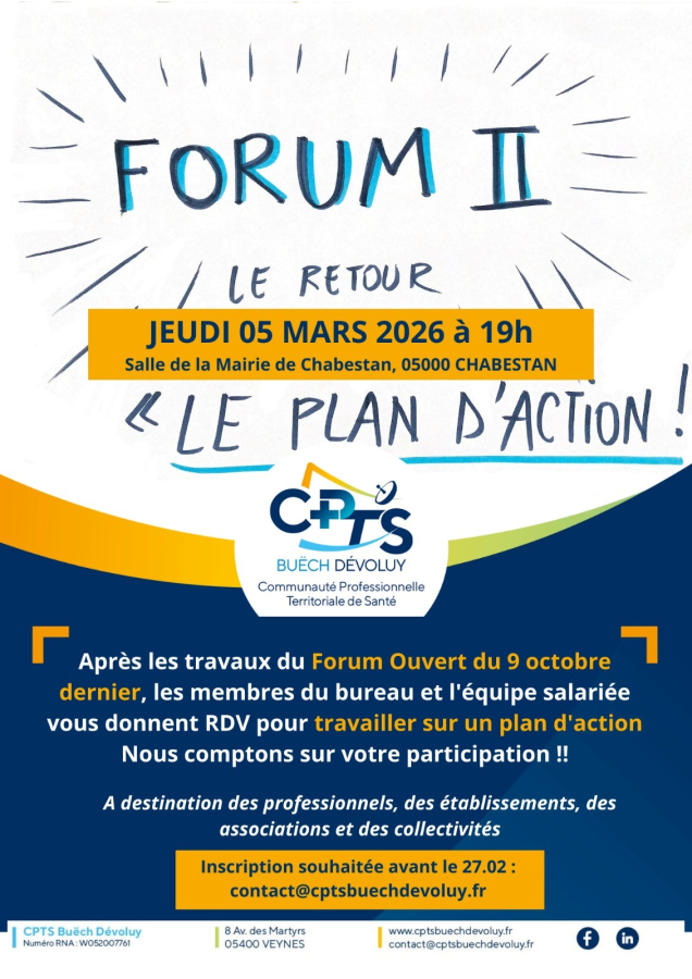 forum 2 plan d'action