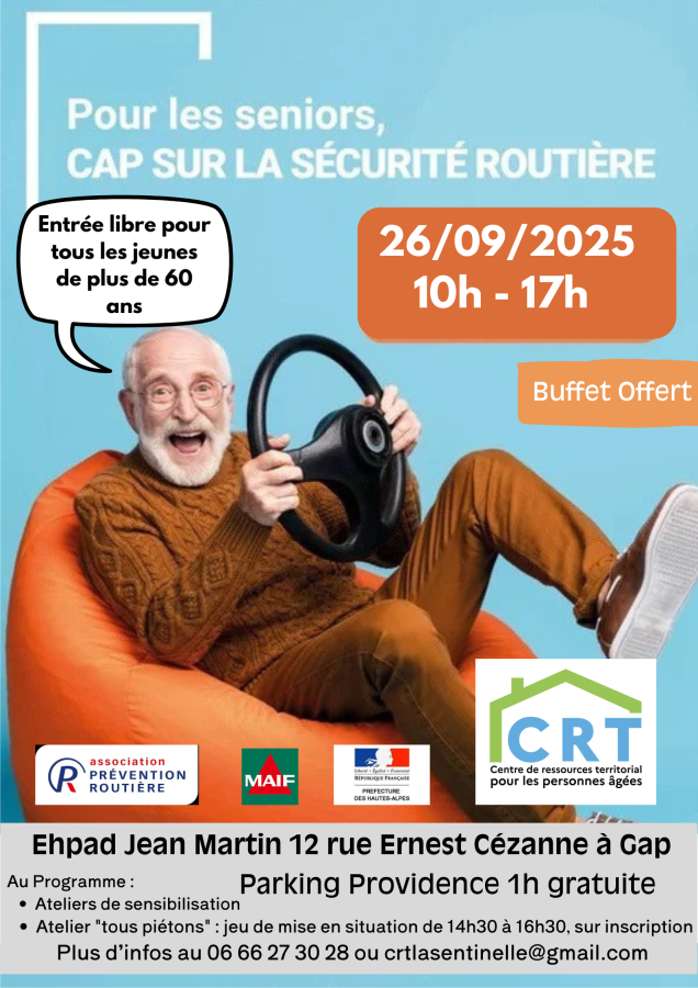 Prévention sécurité routière crt la sentinelle