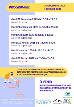Programme "Aidance et Addiction" hautes alpes