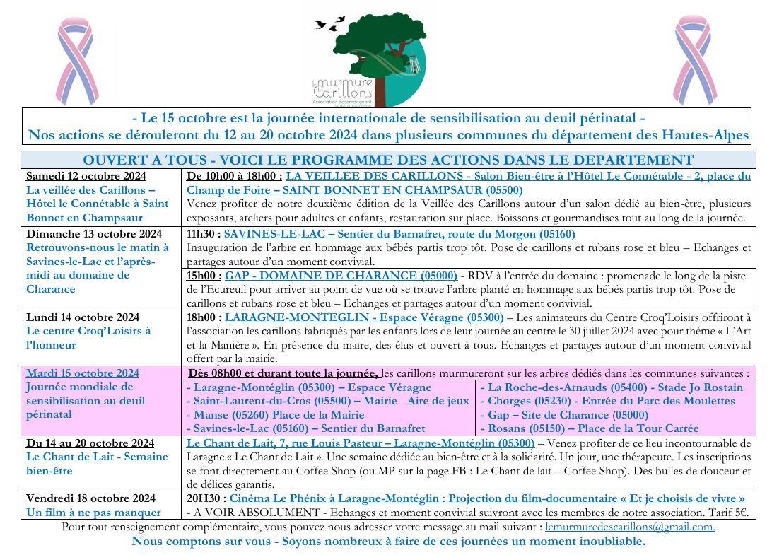 programme sensibilisation deuil périnatal