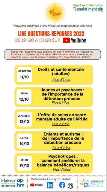 SISM DU 9 AU 22 OCTOBRE 2023