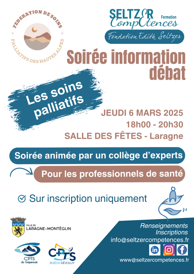 soirée soins palliatifs hautes alpes