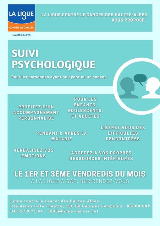suivi psychologique ligue contre le cancer 05
