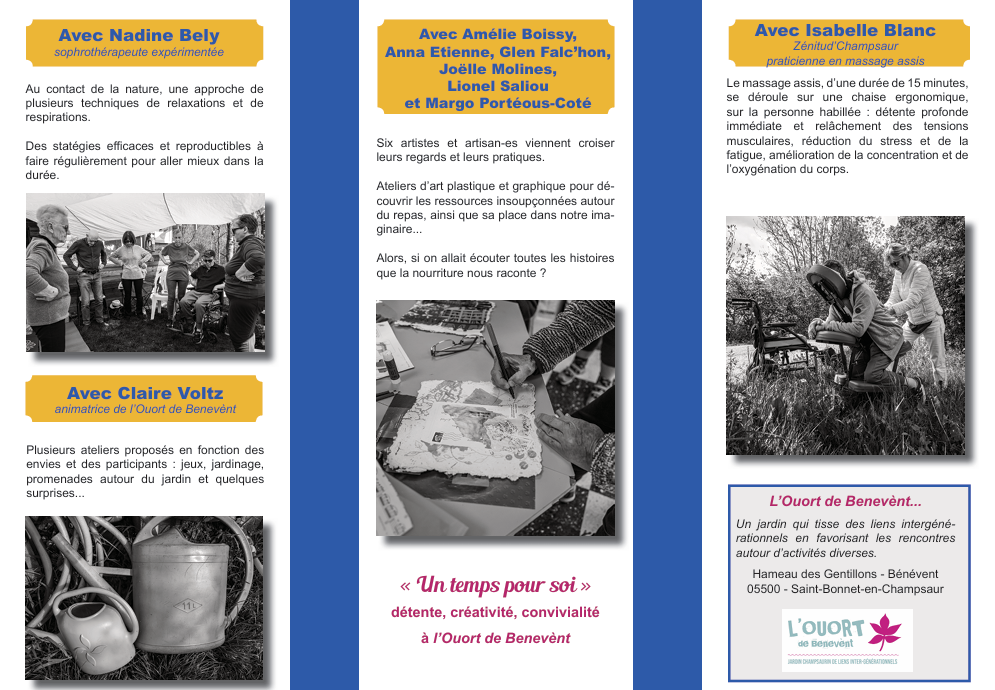 plaquette un temps pour soi verso