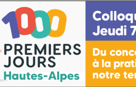 colloque 1000 ers jours hautes alpes