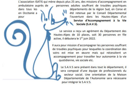 Présentation SAVS ISATIS