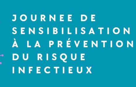 Bannière journée de sensibilisation risque infectieux
