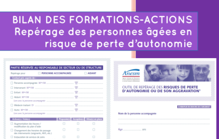 bilan formations-actions repérage des personnes âgées en risque de perte d'autonomie